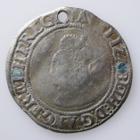 Elizabeth I, Silver Sixpence, 1561, Small 1F Bust, Pheon Mint Mark #4