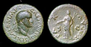 Galba, PAX Dupondius, July-August 68AD