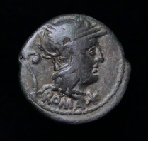 C. Sevillius Vatia, Silver Denarius, 127BC, Two Horseman