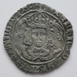 Henry VII, Silver Groat, Facing Bust Issue, Class 3c, London, Pansy Initial Mark, 1495-1505, O