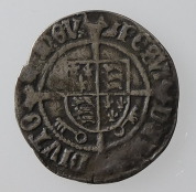 Henry VII, Silver Halfgroat (2d), York, Archbishop Bainbridge, Profile Bust, Martlet Initial Mark, 1508-9
