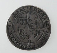 Edward VI, Silver Sixpence, Fine Issue, Tun MM, 1551-53