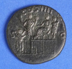 Antoninus Pius, Bronze Sestertius, Liberalitas, Rome, AD 145