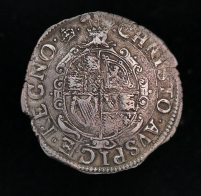 Charles I, Silver Shilling, Tower Mint, Crown Mint Mark, Group C, type 3b, 1635-6, RARE