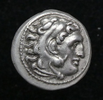 Alexander the Great types, Lysimachos drachm, Lamsakos