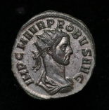 Probus, Billon Antoninianus, Emperor & Jupiter, Ticinum, 276-282, RARE