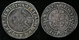 Elizabeth I, Silver Sixpence, Pheon Mint Mark, 1564 Over 2