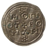 Kings of All England, Eadgar, Three Line Type, Man, Tamworth Mint, 959-975, Struck about 967-973, V RARE