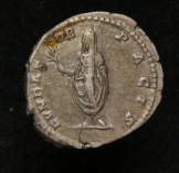 Septimius Severus, Silver Denarius, Emperor Standing, Rome, AD 202-210