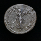 Hadrian, Silver Denarius, Rome, Victory Flying, AD123