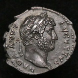 Superb Example, Hadrian, AR Denarius, Abundantia (or Annona)  AD 126-127 SCARCE