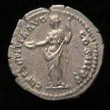 Hadrian, Silver Denarius, Rome, Clementia, AD 132-134