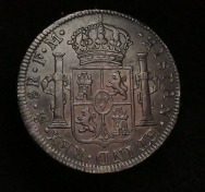 Spanish, Charles IV Silver 8 Reales (Piece of Eight) 1795 Mexico Mint