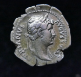 Roman Imperial, Emperor Hadrian Silver Denarius, Pudicitia Seated,c126