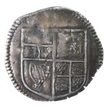 James I, Silver Halfgroat, 1st Coinage, 1st Bust, Lis MM, 1604-1605, R