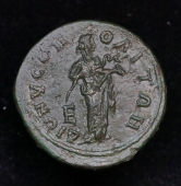 Gordian III AE25 Pentassarion of Dionysopolis, Moesia Inferior, Hygieia AD238-244