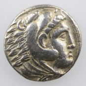 Alexander III of Macedon, Silver Tetradrachm, Amphipolis Mint, 'Lifetime Issue' 325-320BC