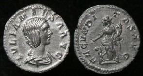 Julia Maesa, Silver Denarius, Fecunditas Reverse, 218-222