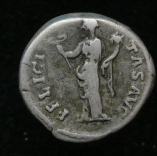 Hadrian , Silver Denarius, Felicitas, Rome, cAD133-135