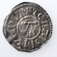 Danelaw, Viking East Anglia, St. Edmund Memorial Coinage, Silver Penny, Adradus Moneyer, c885-915, RARE