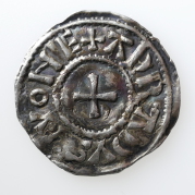 Danelaw, Viking East Anglia, St. Edmund Memorial Coinage, Silver Penny, Adradus Moneyer, c885-915, RARE