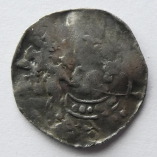 Henry I, Silver Penny, Quadtrilateral on Cross Fleury Type, London Mint, Brunic Moneyer, AD 1125-1135, RARE, O