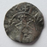 Henry I, Silver Penny, Quadtrilateral on Cross Fleury Type, London Mint, Brunic Moneyer, AD 1125-1135, RARE, R