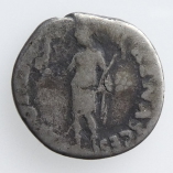 Galba, Silver Denarius, Rome, Roma Standing, AD 68-69, RARE