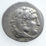 Lesbos, Mytilene, Silver Tetradrachm In the Name & Types of Alexander III (the Great) Posthumous Issue, 215-2003BC, O