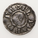 Kings of Wessex, Alfred the Great, Two Line Type, Silver Penny, Aethelwine, 871-899, SCARCE