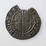 Henry VIII, Silver Halfgroat, Canterbury Mint, Arch. Warham, 1526-1532