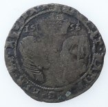 Irish, Philip & Mary Groat, Debased Silver, ?Rose Mint Mark,1556