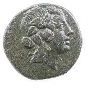 Sicily, Syracuse, AE Tetra, Arethusa/Octopus, c400BC