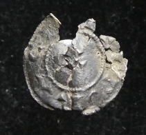 Viking York, St. Peter Coinage, York, Swordless Penny, Large Fragment,  AD 905-910 RARE