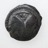 Mylasa, Caria, Eupolemus (General of Kassander) Shields and Sword AE, 314BC, Obverse