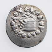 Mysia, Pergamon, Cistophoric Tetradrachm, 166-67BC, Obverse