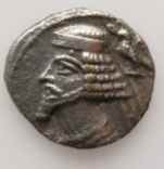 Parthian Kingdom, Phraates IV, Silver Drachm c38-2BC, Obverse