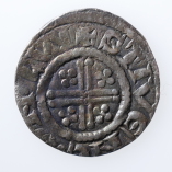 Richard I, Silver Voided Short Cross Penny, Stivene, London reverse