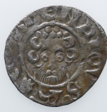 Henry III, Voided Short Cross Penny, Tomas, Canterbury, 7a