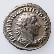 Philip I, Silver Antoninianus, Rome, AD 245-247, Obverse