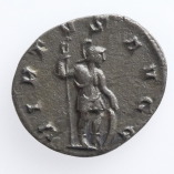 Volusianus (Volusian), Silver Antoninianus, Virtus, AD 251-253, R