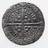 Henry V Silver Groat, Mullet on Shoulder, Cl C, London Mint, 1413-1422, Reverse
