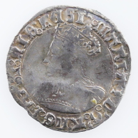 Mary I (Bloody Mary) & Philip of Spain, Silver Shilling, 1555