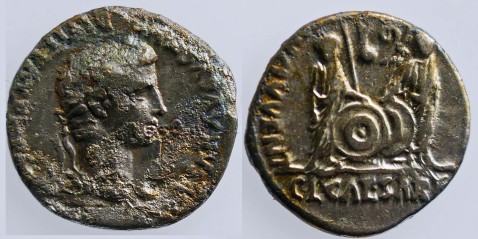 Augustus, Silver Denarius, Lugdunum, 27 BC-14 AD