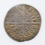 Edward III, Silver Groat, London Mint, Pre-Treaty, Annulet Stops, 1356-61, Reverse