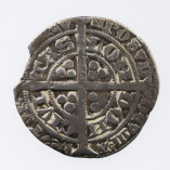 Edward III Silver Groat, Pre-Treaty Period, London, Series C1, 351-1352, Reverse