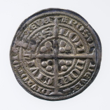 Edward III Silver Groat, Pre-Treaty Period, London, Series B1, 351-1352, Reverse