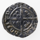 Edward III, Long Cross Penny, Pre-Treaty Penny, Type D, 1351, Reverse