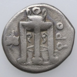 Bruttium, Kroton, Silver Nomos, Eagle/Tripod, 425-350BC, Reverse