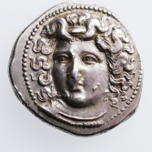 Thessaly, Larissa, AR Drachm, c.350-325BC, Obverse
